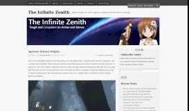 
							         Aperture Science Origins | The Infinite Zenith								  
							    