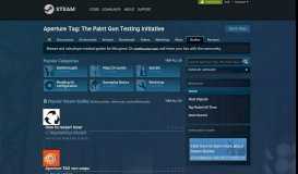 
							         Aperture Tag: The Paint Gun Testing Initiative - Steam Community								  
							    