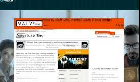 
							         Aperture Tag | Valve Wiki | FANDOM powered by Wikia								  
							    