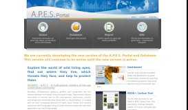 
							         APES Portal								  
							    