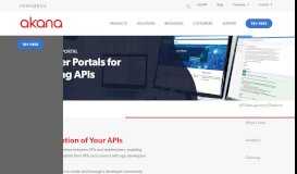 
							         API Developer Portal - Akana | Rogue Wave Software								  
							    