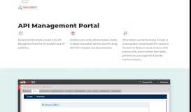 
							         API Portal, API Provider Portal, API Developer Portal - Nevatech								  
							    