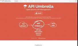 
							         API Umbrella - Open Source API Management								  
							    