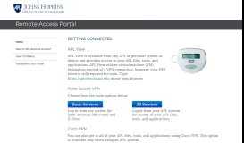 
							         APL Remote Access Portal - Johns Hopkins University Applied ...								  
							    