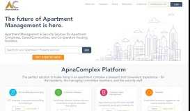 
							         ApnaComplex: Apartment Society Management Software								  
							    