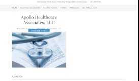 
							         Apollo Healthcare Associates, LLC								  
							    