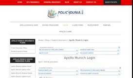 
							         Apollo Munich Login Process - Apollo Munich Agent Login - Insurance ...								  
							    