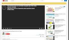 
							         APOnline requesting Registration and Login - YouTube								  
							    