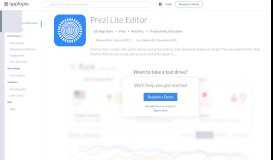 
							         App Insights: Prezi Lite Editor | Apptopia								  
							    