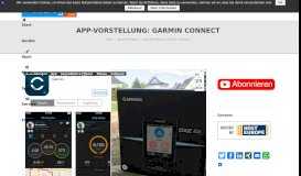 
							         App-Vorstellung: Garmin Connect › iPadBlog.de								  
							    