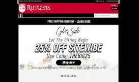 
							         Apparel, Gifts & Textbooks | Barnes & Noble at Rutgers								  
							    