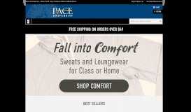 
							         Apparel, Gifts & Textbooks | The Pace University Bookstore - New York ...								  
							    