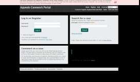 
							         Appeals Casework Portal								  
							    