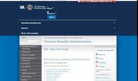 
							         Appendix 0 - Veterans Benefits Administration - VA.gov								  
							    