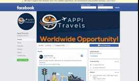 
							         Appi Travels - Home | Facebook								  
							    