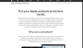 
							         Apple Consultants Network								  
							    