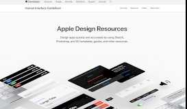 
							         Apple Design Resources - Apple Developer								  
							    