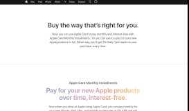 
							         Apple Financing with Barclaycard Credit Card - Apple								  
							    