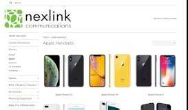 
							         Apple Handsets – Nexlink Partner Portal								  
							    