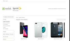 
							         Apple Handsets – Nexlink/Sprint Partner Portal								  
							    