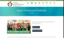 
							         Apple Montessori Mahwah - Apple Montessori Schools								  
							    