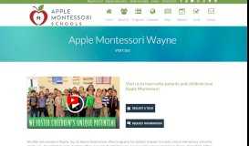 
							         Apple Montessori Wayne - Apple Montessori Schools								  
							    