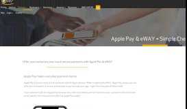 
							         Apple Pay - eWAY Australia								  
							    