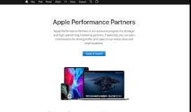 
							         Apple Performance Partners - Apple								  
							    