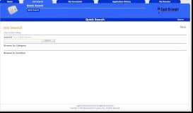 
							         Applicant Portal - Quick Search								  
							    