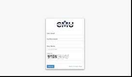 
							         Applicant SignUp - Caribbean Maritime University								  
							    