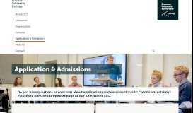 
							         Application & Admissions | Erasmus University College | Erasmus ...								  
							    
