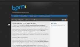 
							         Application and Network Access Portal | BPMi								  
							    