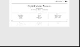 
							         Application and Requirements - Digital Media Bremen								  
							    