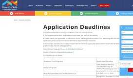 
							         Application Deadline - University of Haifa International School								  
							    