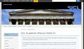 
							         Application Decisions - UCL								  
							    