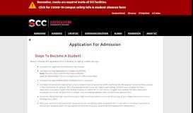 
							         Application For Admission - Southeastern								  
							    