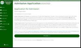 
							         Application Form - FUNAAB: Application for 2018/2019 Academic ...								  
							    