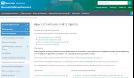 
							         Application forms and templates | ePlanning Portal								  
							    