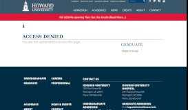 
							         Application Guide | Howard University								  
							    
