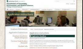 
							         Application Instructions - MSU Department of GeographyMSU ...								  
							    