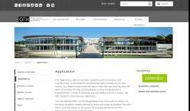 
							         Application - OTH Regensburg								  
							    