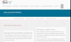 
							         Application Portal - Bloomington ... - Bloomington Housing Authority								  
							    