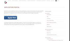 
							         Application Portal - Port Houston								  
							    