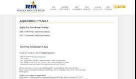 
							         Application Process – Admissions – Rocky Mount Prep								  
							    
