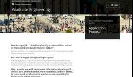 
							         Application Process | Graduate Student Affairs								  
							    