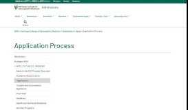 
							         Application Process - Ohio University								  
							    