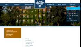 
							         Application Process | Saint Anselm College								  
							    