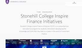 
							         Application Process · Stonehill College								  
							    