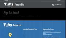 
							         Application Process | Tufts Student Services								  
							    