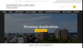 
							         Application | Residential Life & Housing | Virginia Commonwealth ...								  
							    